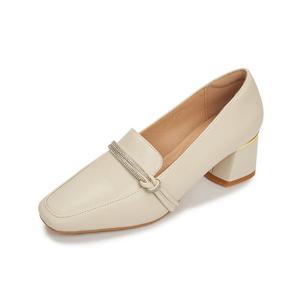 엠.무크 러스 쥬얼 드레스 로퍼 아이보리 516523106ZQ