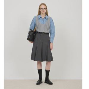 [쥬크] 니트 뷔스티에 크랍 셔츠(Z243MSC021) Z243MSC021