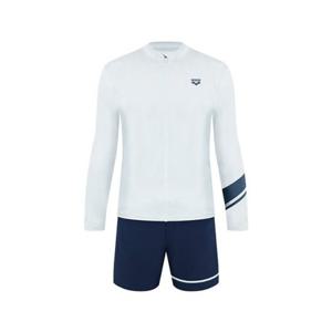 [아레나] (A5BM1PC05_GRY) 남성 에센스 레귤러핏 집업 래쉬가드 세트 A5BM1PC05