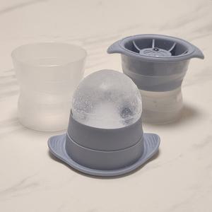 점보 아이스볼 메이커 2P 원형 아이스트레이 왕얼음틀