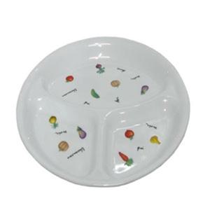 코렐 시즌 3절 나눔접시(소)21.5cm 안주 반찬 분리 식기 주방식기 주방접시 부엌접시 심플한접시 심플접시