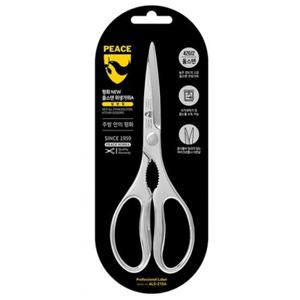 평화 올스텐 가위 A 일반형 1P 미세톱니 주방 식가위