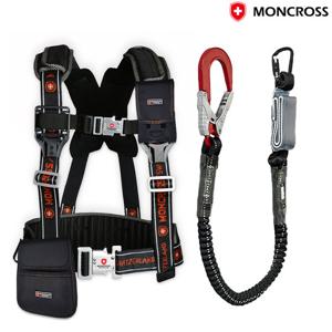 몽크로스 MC-PBF106-S 프리미엄 상체식 안전벨트 싱글죔줄 추락방지안전대