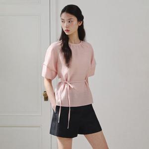 [잇미샤] 볼륨 소매 블라우스 ITP5ZBL620 ITP5ZBL620