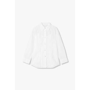 [보브] 보브 VOV 나일론 핀턱 뷔스티에 셔츠 (71152602021) 7115260202