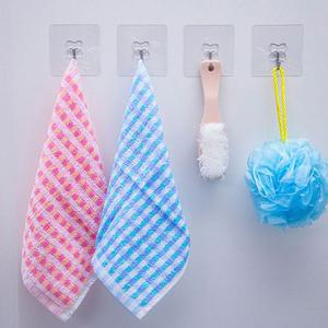 강력흡착 고리회전 투명후크