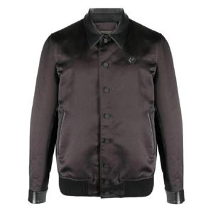 26 SS 필립플레인 그래픽 프린트 새틴 보머 재킷 AACCMRB2320PTE076N TP432404587