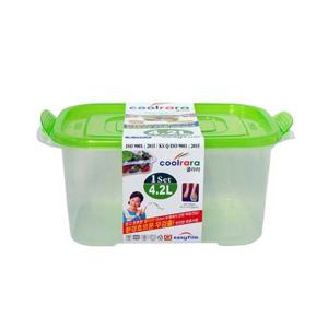 쿨라라 직사각 밀폐용기 12호 4.2L