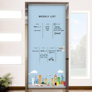 아트박스/꾸밈 cs454-칠판현관문시트지_플레이시티(해외)