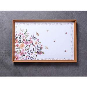 접시 모던라이프 모던트레이 플로리스타 직사각 중