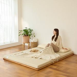 스너그홈 착붙 천연라텍스 매트리스 토퍼 3cm Q 소프트