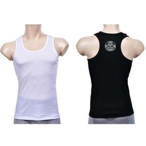 남성 골지 나시티 블랙 회색 흰색 2매