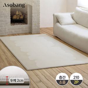 [아소방] 2P 프라임 놀이방매트 아르타 210 (210x140x2cm)