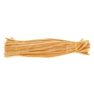 미술 공예재료 모루 연갈색 30cm 100개입 트리만들기