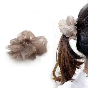 매쉬 곱창끈 스크런치 머리끈 망사