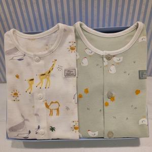 [쇼콜라] 쇼콜라 쥬쥬꼬꼬내의2종세트 (TNOWXS571G)남아가을실내복출산백일선물 TNOWXS571G