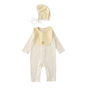 [밍크뮤] 밍크뮤HB(YE)멜팅테리SET우주복(35A7004122) 신생아내복 출산선물 턱받이 모자 35A7004122