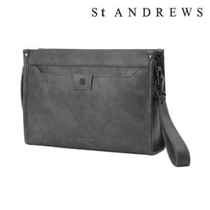 [세인트앤드류스]남성 심볼 레더 파우치백 (811E1BG001GY)