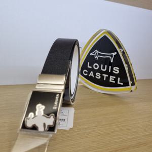 [루이까스텔]남성 리버서블 루카사각에폭버클 가죽벨트 3GTBT304