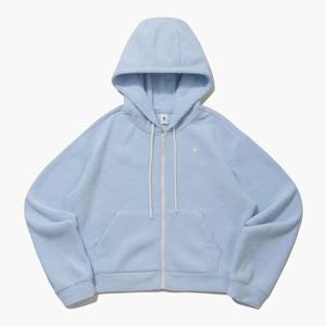 [르꼬끄] 여성 플러피니트 루즈핏 후드 집업 QP422OFTO2 QP422OFTO2