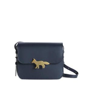 Maison Kitsune 에디 레더 미니 백 NW05170LR00010