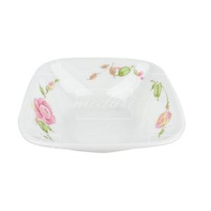 코렐 장미 사각 개인 앞접시 식사라 찬기 샐러드볼소 개인접시 반찬그릇