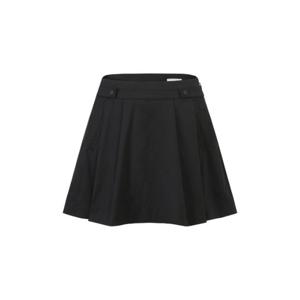 캘러웨이골프스커트 LQS CWPC24M602_BK 여성 여름 우븐 플레어 스커트