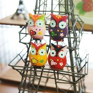 부엉이 자석 집게 4P세트 집개 조리도구 키친 키친툴