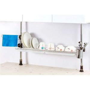 갤러리 기둥식 식기건조대 800 -1단 식기건조대 기둥식식기건조대 싱크선반 씽크선반 주방선반 주방수납