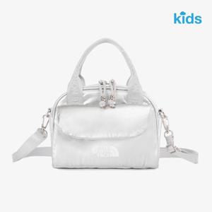 [노스페이스 키즈]  NN2PR59S 실버 키즈 퍼피 토트백 미니 크로스백 NN2PR59S