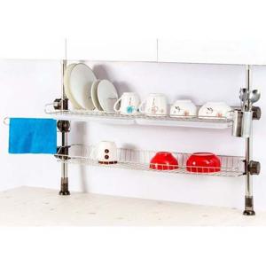 갤러리 기둥식 식기건조대 800 -2단 식기건조대 기둥식식기건조대 싱크선반 씽크선반 주방선반 주방수납