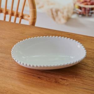 [정가 73000원] 55% 할인 코스타노바 펄화이트 커리접시 26cm