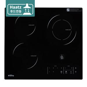 하츠 정품 EC-365CTS 빌트인 매립형 3구 전기 렌지 레인지 하이라이트 쿡탑