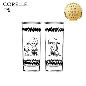 코렐 코디네이츠 스누피앤찰리 슬림컵 2P