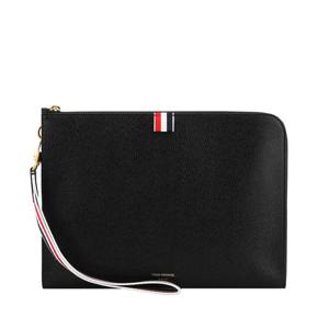 톰브라운 MAC083A 00198 001 RWB 스트랩 미디엄 폴리오 블랙