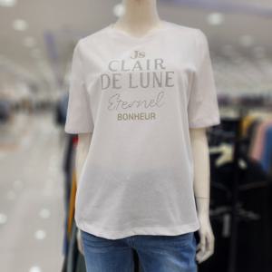 [조이너스]여성 캐주얼 25신상 면 반팔 티셔츠 브랜드 JAFU3WKS