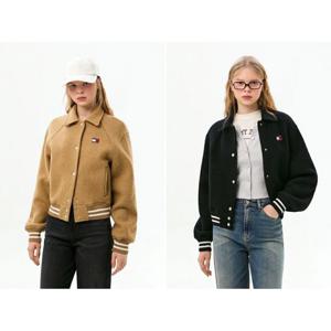 타미진 여성 울 블렌드 바시티 재킷 (T32G0WJC11TWL1)