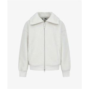노스페이스 NJ4FR80K 화이트라벨 여성 소프티 플리스 자켓 CREAM 250330
