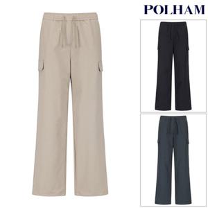 [폴햄] PHG1PP2773 여성 기모 화섬 카고 세미와이드 팬츠 PHG1PP2773