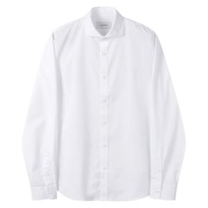 [커스텀멜로우]베이직 호리존탈 카라 드레스 셔츠 C9SAM25002WHX