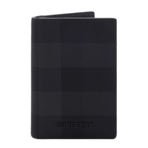 [버버리] 26SS 남성 체크 폴딩 카드지갑 (8070195 CHARCOAL 26S)