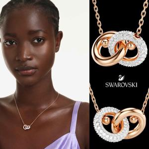 스와로브스키 SWAROVSKI 5738200 여자 Dextera 크리스탈 파베 펜던트 목걸이