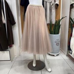 클리지 DP01 프리 밴딩 롱 샤스커트 CQ2WSK01