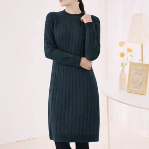 [한정수량] [모리스커밍홈] 나그랑 골지 니트 원피스_M2602OP603A