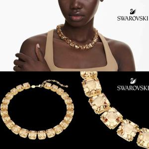 스와로브스키 SWAROVSKI 5718357 Millenia 여자 럭셔리 크리스탈 파베 목걸이
