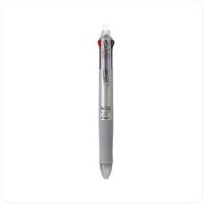 부드러운볼펜 파이롯트 프릭션 3색볼펜 0.38mm 실버바디 슬림 다색