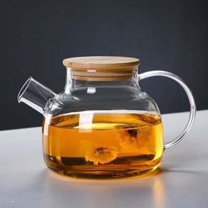 리빙로더 내열 유리 차주전자 1L 유리티포트