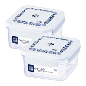 코멕스 틸리카스 밀폐용기 정사각형 21호 1.1L X 2개