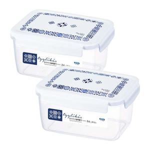 코멕스 틸리카스 밀폐용기 직사각형 41호 2.4L X 2개