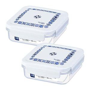 코멕스 틸리카스 밀폐용기 정사각형 1호 300ml X 2개